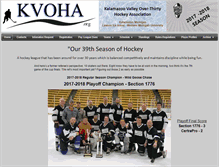 Tablet Screenshot of kvoha.org